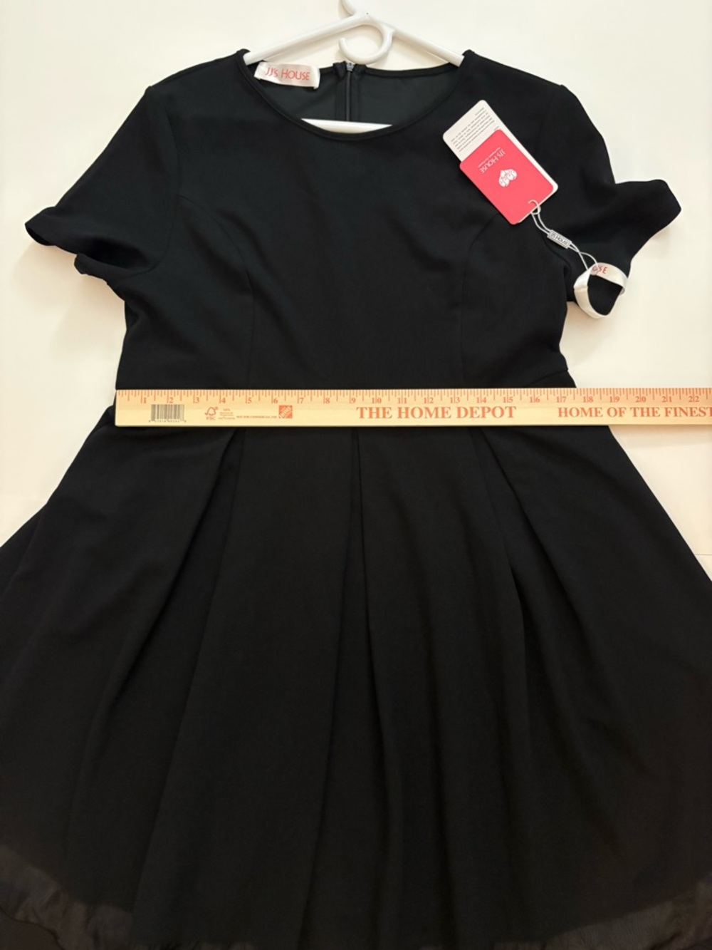 NWT JJs House Black A Line Fit & Flare Dress size 2X - Picture 10 of 11